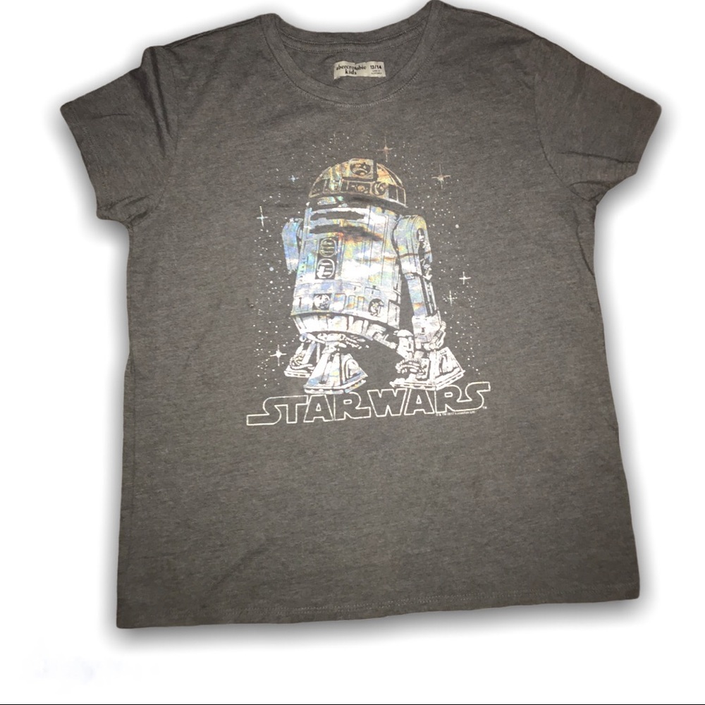 Grey Star Wars Holographic Short Sleeved Shirt